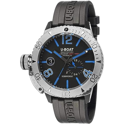 U-Boat 9014 Men's Black Sommerso Watch von U-Boat