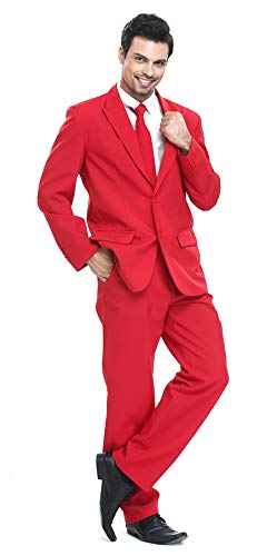 U LOOK UGLY TODAY Herren Anzug Regular Fit Party Weihnachts Kostüm Modisch Normaler Schnitt Festliche Anzüge Party Suits Einfarbig U LOOK UGLY TODAY Herren Anzug Regular Fit Party Weihnachts Kostüm Modisch Normaler Schnitt Festliche Anzüge Party Suits Einfarbig von U LOOK UGLY TODAY
