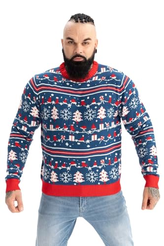Ugly Unisex Herren Pullover mit hässlichem Weihnachtspulli -Geschenkbox XXXL von U LOOK UGLY TODAY