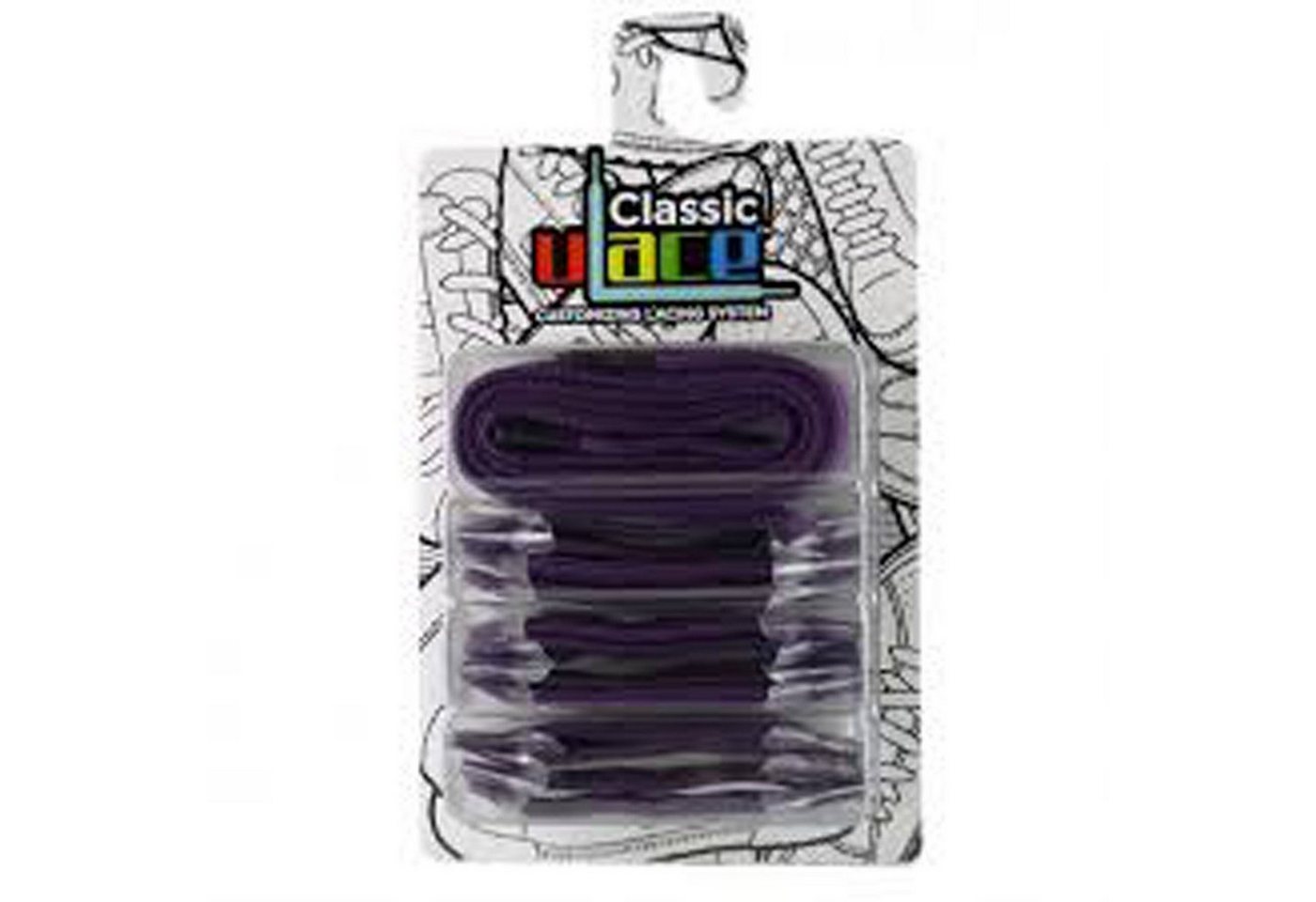 U-Laces Schnürsenkel Classic In Line 16 Stück + Senkel von U-Laces