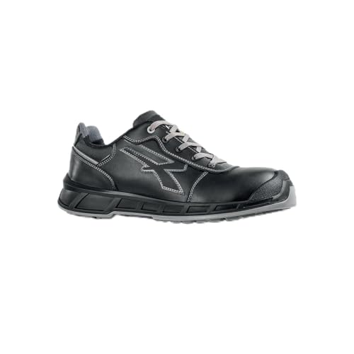 U-POWER DON'T WORRY... BE HAPPY! Herren Scarpe Antinfortunistiche Da Lavoro Brandschutzschuhe, Schwarz, 47 EU von U Power