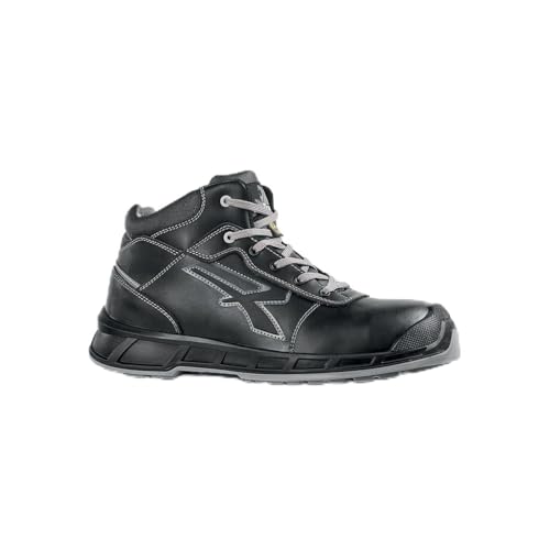 U-POWER DON'T WORRY... BE HAPPY! Herren Scarpe Antinfortunistiche Da Lavoro Brandschutzschuhe, Schwarz, 48 EU von U Power