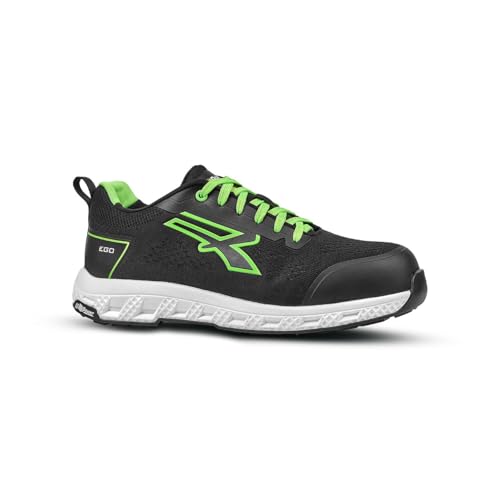 U-POWER DON'T WORRY... BE HAPPY! Herren Scarpe Antinfortunistiche Da Lavoro Brandschutzschuhe, Schwarz Neongrün, 48 EU U-POWER DON'T WORRY... BE HAPPY! Herren Scarpe Antinfortunistiche Da Lavoro Brandschutzschuhe, Schwarz Neongrün, 48 EU von U Power