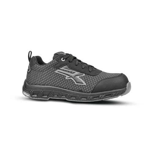U-POWER DON'T WORRY... BE HAPPY! Herren Scarpe Antinfortunistiche Da Lavoro Brandschutzschuhe, Schwarz und Grau, 36 EU U-POWER DON'T WORRY... BE HAPPY! Herren Scarpe Antinfortunistiche Da Lavoro Brandschutzschuhe, Schwarz und Grau, 36 EU von U Power
