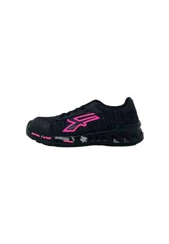 U-POWER RED LEVE SCOTT, Sicherheitsschuhe, leichte, durchtrittsichere Unisex-Turnschuhe, Bastsohle, Infinergy-Einsatz, mit Aluminium-Zehenkappen (48) von U Power