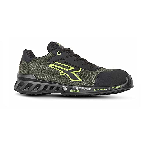 U-Power RED Leve Robin, Sicherheitsschuhe, leichte, durchtrittsichere Unisex-Sneaker, Bastsohle, Infinergy-Einsatz, mit Aluminium-Zehenkappen - 41 von U-Power