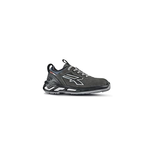 U-POWER DON'T WORRY... BE HAPPY! Unisex Scarpe Antinfortunistiche Da Lavoro,Scarpa Alta,mod. Byron S ESD S3s Ci Fo Sr,puntale Antiperforazione No Metal Brandschutzschuhe, Bleigrau Grau, 42 EU von U Power