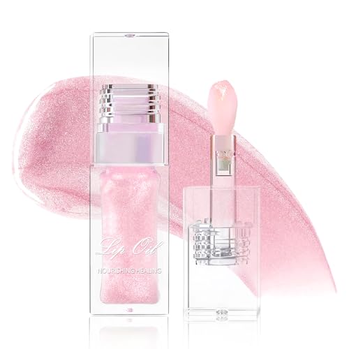 U-Shinein Color Changing Lip Oil, Hydrating Lip Gloss, Moisturizing and Revitalizing, Enhances Lip Plumpness, Long Lasting with High Shine Glossy Finish, Lip Care with Large Brush Head, Shiny U-Shinein Color Changing Lip Oil, Hydrating Lip Gloss, Moisturizing and Revitalizing, Enhances Lip Plumpness, Long Lasting with High Shine Glossy Finish, Lip Care with Large Brush Head, Shiny von U-Shinein