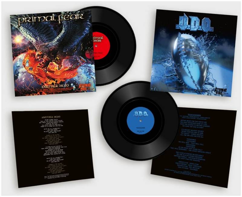 U.D.O. / Primal Fear Touchdown / Another hero LP multicolor von U.D.O. / Primal Fear