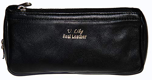 Echt Leder Kombinationstasche Mäppchen für Pfeife & Tabakzubehör in Schwarz Echt Leder Kombinationstasche Mäppchen für Pfeife & Tabakzubehör in Schwarz von U.Like Relax Zone