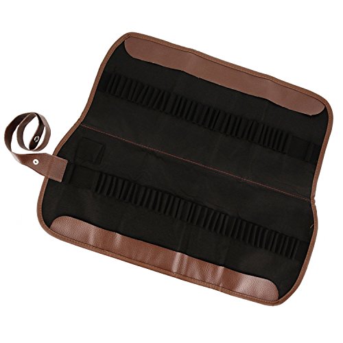 US Art Supply 72 Slot Pencil Canvas Folding Roll-Up Pencil Holder - Size: 19.3 x 15.3 by US Art Supply von U.S. Art Supply