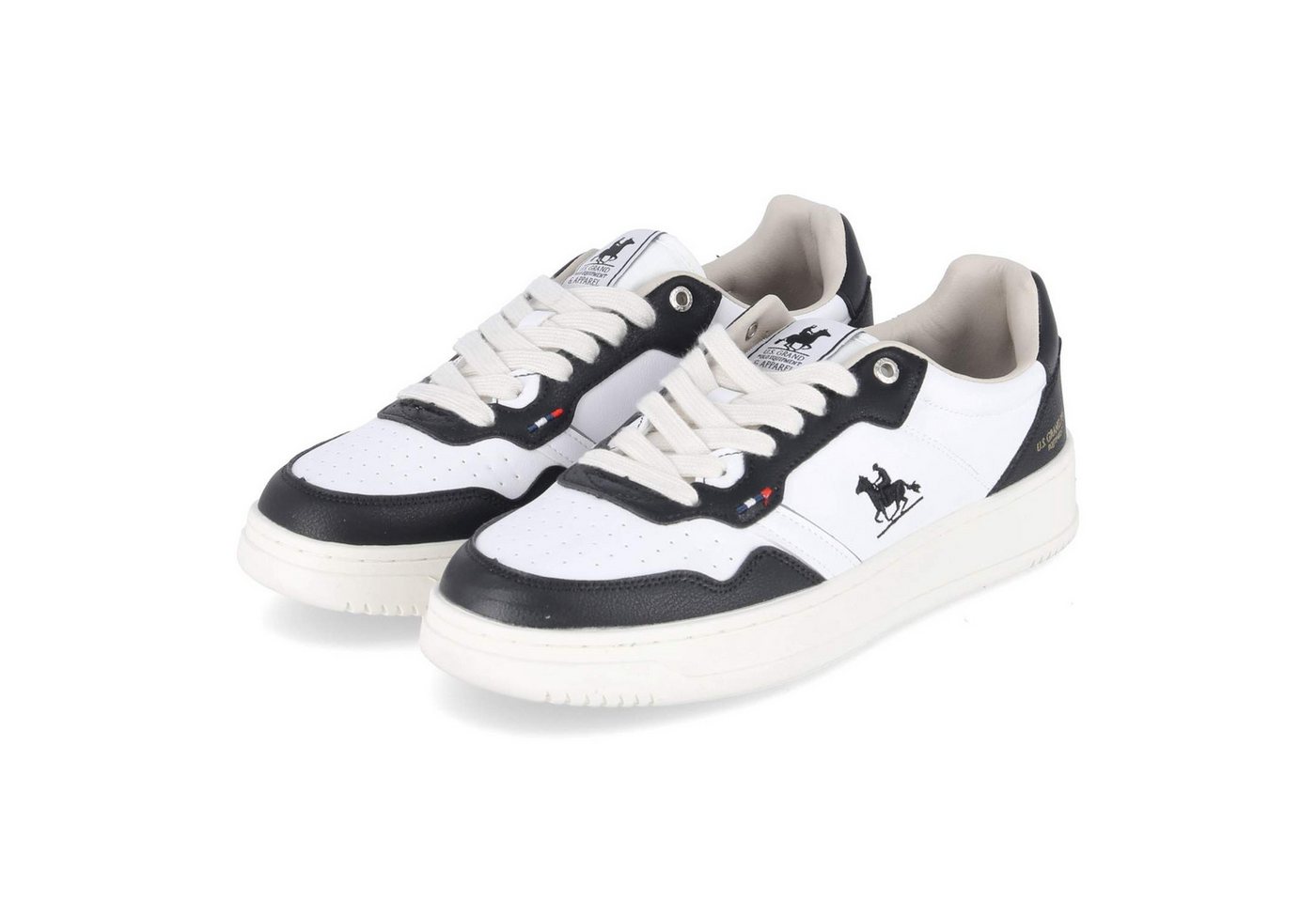 U.S. GRAND POLO U.S. Grand Polo GPM514220-1020 SP Herren Synthetik weiss-kombi Schnürschuh von U.S. GRAND POLO