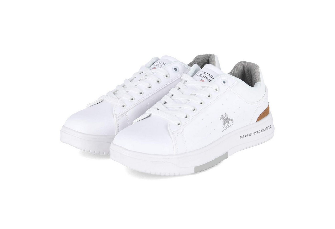 U.S. GRAND POLO U.S. Grand Polo GPM514303-1010 SP Herren Synthetik weiss Schnürschuh von U.S. GRAND POLO
