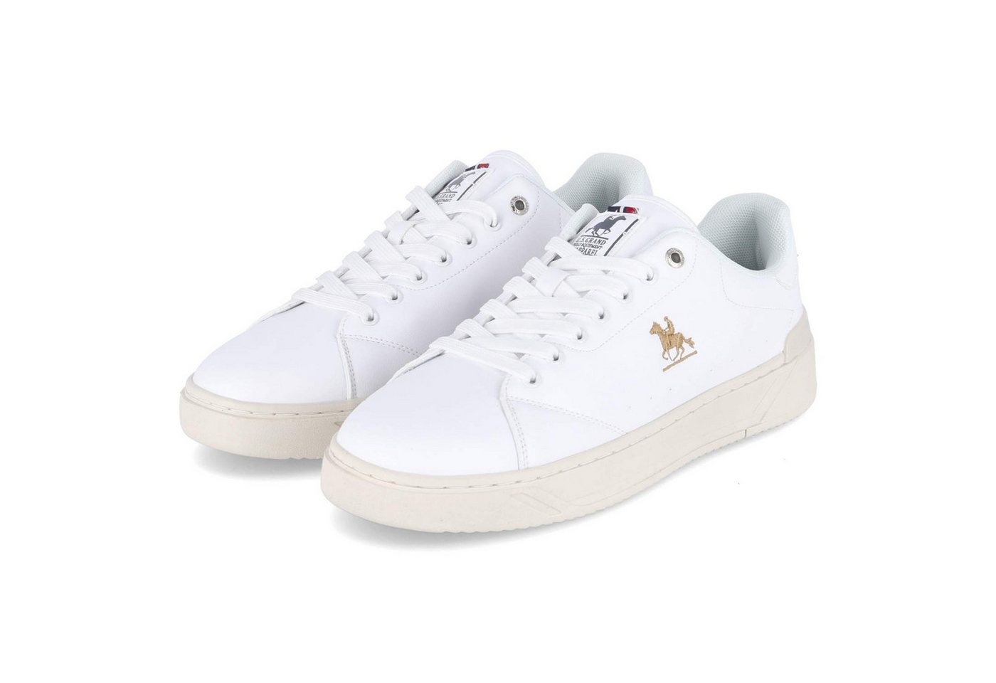 U.S. GRAND POLO U.S. Grand Polo GPM518510-1010 SP Herren Synthetik weiss Schnürschuh von U.S. GRAND POLO