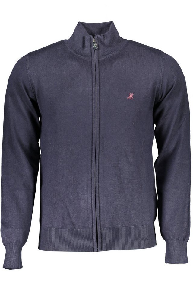 U.S. GRAND POLO Strickpullover Eleganter Herren-Cardigan in Blau: Strickjacke mit Stickerei & Reißve U.S. GRAND POLO Strickpullover Eleganter Herren-Cardigan in Blau: Strickjacke mit Stickerei & Reißve von U.S. GRAND POLO