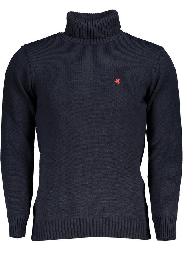 U.S. GRAND POLO Strickpullover Eleganter blauer Herrenpullover mit Rollkragen und Stickerei U.S. GRAND POLO Strickpullover Eleganter blauer Herrenpullover mit Rollkragen und Stickerei von U.S. GRAND POLO