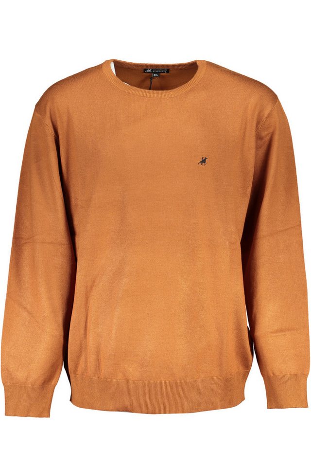 U.S. GRAND POLO Strickpullover Herrenpullover Braun – Übergroßer Pullover mit Rundhalsausschnitt von U.S. GRAND POLO