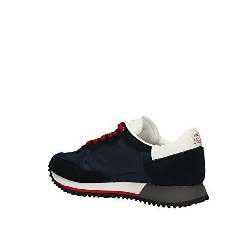 Scarpe U.S. Polo Sneaker Running Cleef 001 Dark Blue in Pelle e Nylon US22UP15 41 von U.S. POLO ASSN.