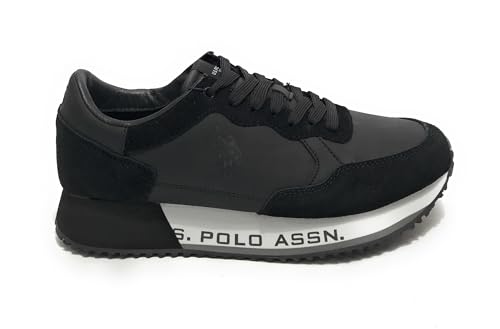 Scarpe U.S. Polo sneaker running Cleef 006A in pelle scamosciata/ tessuto black U25UP05 45 Scarpe U.S. Polo sneaker running Cleef 006A in pelle scamosciata/ tessuto black U25UP05 45 von US POLO
