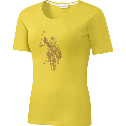 U.S. POLO ASSN. Damen T-Shirt mit Strass von U.S. POLO ASSN.