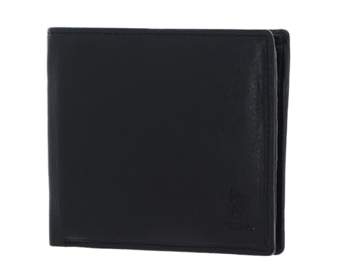 U.S. POLO ASSN. Brazil Horiz Wallet Leather Black von U.S. POLO ASSN.