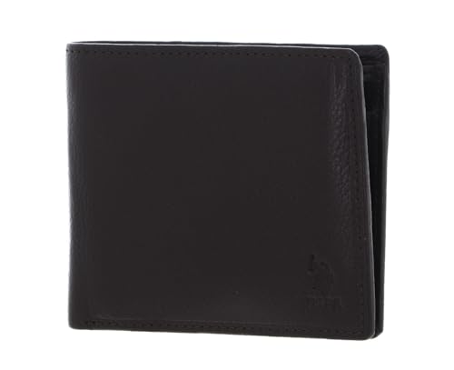 U.S. POLO ASSN. Brazil Horiz Wallet Leather Brown von U.S. POLO ASSN.