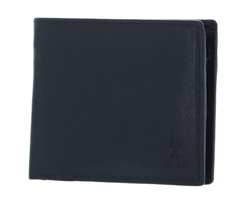 U.S. POLO ASSN. Brazil Horiz Wallet Leather Navy von U.S. POLO ASSN.
