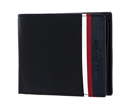 U.S. POLO ASSN. Dixon Horizontal Wallet with Flap Black von U.S. POLO ASSN.