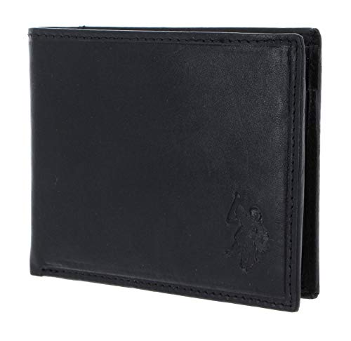 U.S. POLO ASSN. Gary Horizontal Wallet with Coin Holder Black von U.S. POLO ASSN.