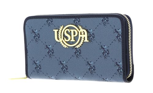 U.S. POLO ASSN. Hampton Zip Wallet Blue von U.S. POLO ASSN.