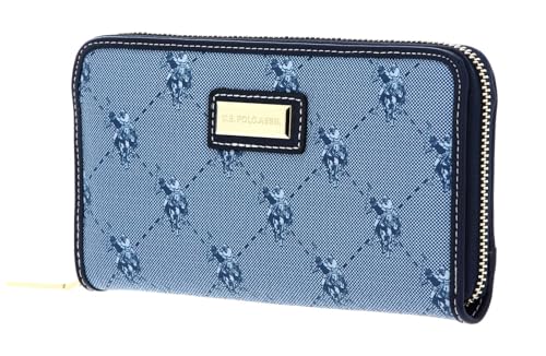 U.S. POLO ASSN. Hampton Zip Wallet Navy von U.S. POLO ASSN.