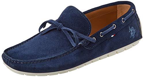 U.S. POLO ASSN. Herren BROCK130 Suede Fahrer-Slipper, Avio, 40 EU von U.S. POLO ASSN.