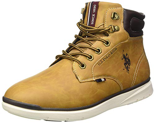 U.S. POLO ASSN. Herren Basile Oxford-Schuh, Hellbraun, 41 EU von U.S. POLO ASSN.