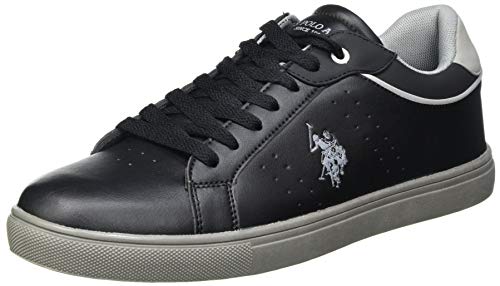 U.S. POLO ASSN. Herren CURT1 Oxford-Schuh, Blk Grey, 41 EU von U.S. POLO ASSN.