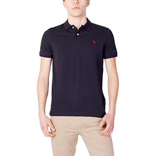 U.S. POLO ASSN. Herren-Poloshirt King 65079 Blau 41029, blau, 56 von U.S. POLO ASSN.