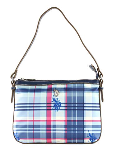 U.S. POLO ASSN. Houston Flat Crossbody Bag Light Blue von U.S. POLO ASSN.