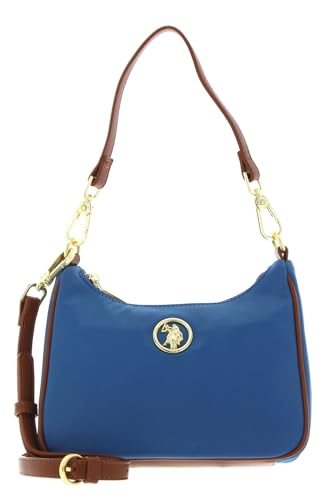 U.S. POLO ASSN. Houston Hobo Bag XS Light Blue/Tan von U.S. POLO ASSN.