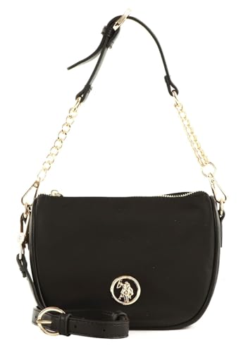 U.S. POLO ASSN. Houston Mini Round Hobo Bag Black von U.S. POLO ASSN.