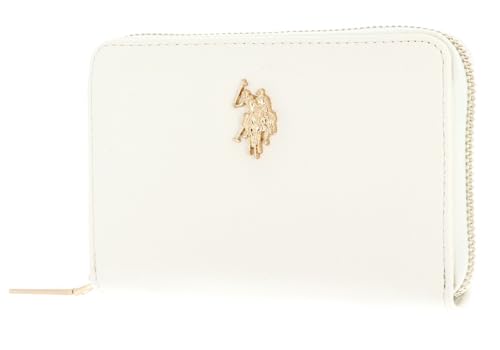 U.S. POLO ASSN. Jones Zip Wallet Cream White von U.S. POLO ASSN.