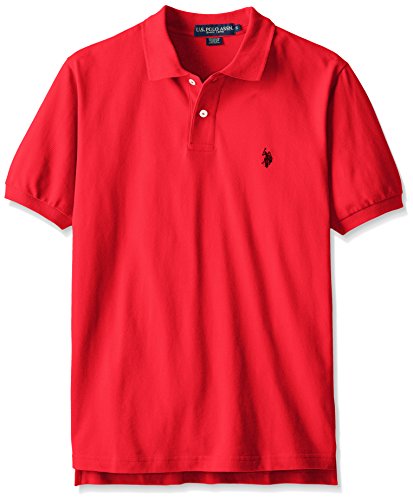 U.S. Polo Assn. Klassisches Poloshirt für Herren, Motor-Rot, XX-Large von U.S. Polo Assn.