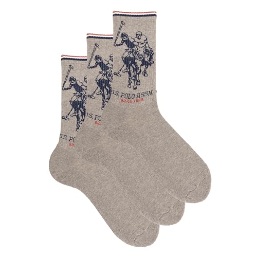 U.S. POLO ASSN. Kurze Sportsocken - 3/6 Paar Pack, Komfort und Stil für Sport und Freizeit [US008UB_188_I_1] von U.S. POLO ASSN.