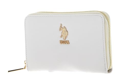 U.S. POLO ASSN. New Jones Zip Around Wallet M Cream White von U.S. POLO ASSN.