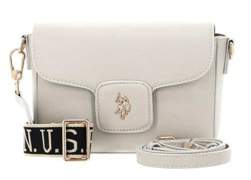 U.S. POLO ASSN. New Mansion Flap Crossbody Bag Cream White von U.S. POLO ASSN.
