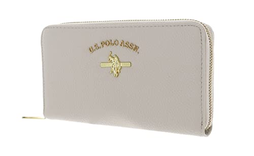 U.S. POLO ASSN. Stanford Zip Around Wallet Cream-White von U.S. POLO ASSN.