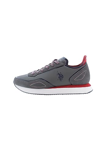 U.S. Polo Assn. - Turnschuhe SPARK003M/CTH1 aus Nylon, rauchgrau (41) von U.S. Polo Assn.