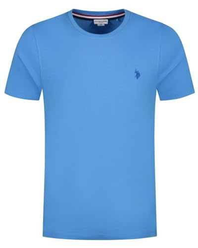 U.S. Polo Assn. Herren Rundhalsausschnitt, Kleines Pony T-Shirt, Kobalt-Heather, X-Groß von U.S. Polo Assn.