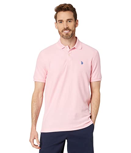 U.S. POLO ASSN. Herren Ultimate Pique Polo, Rosa (Candy Pink), Klein, (11-879929-CDPK) von U.S. Polo Assn.