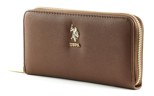 U.S. Polo Assn. New Jones - Damengeldbörse 8cc 19 cm Brown von U.S. POLO ASSN.
