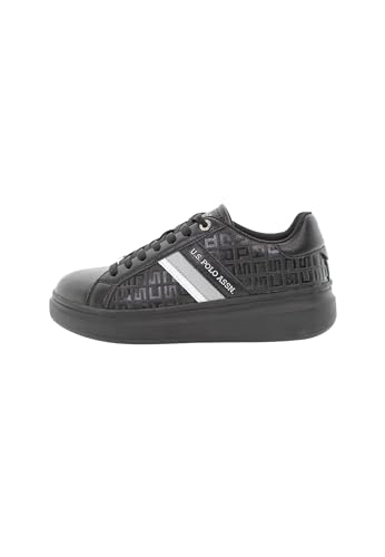 U.S. Polo Assn. - Turnschuhe CODY007WDY1 aus synthetisch, schwarz-grau-weiß (38) von U.S. POLO ASSN.