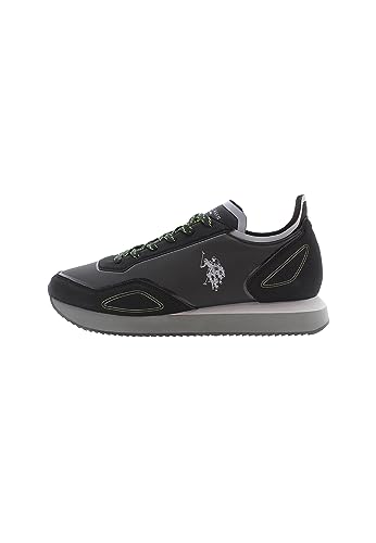 U.S. Polo Assn. - Turnschuhe SPARK003M/CTH1 aus Nylon, schwarz (42) von U.S. Polo Assn.